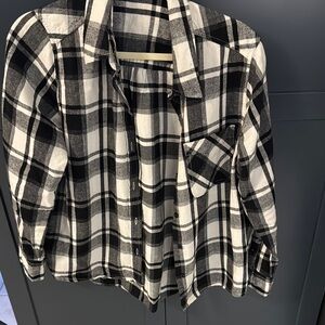 4 Flannels and 1 tank for layering